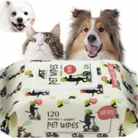 AST PET CLEAN WIPES 120 PCS