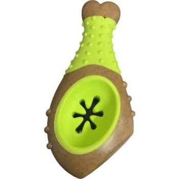  Pado Green And Gray Bone Tougher Toy (13x6.5x4cm) 