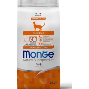  Monge Natural Superpremium Monoprotein Kitten Duck 1.5KG 