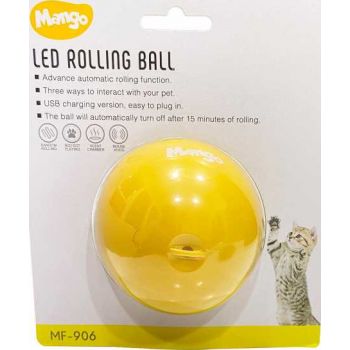  Kw Zone Mango Led Rolling Ball Cat Toy 