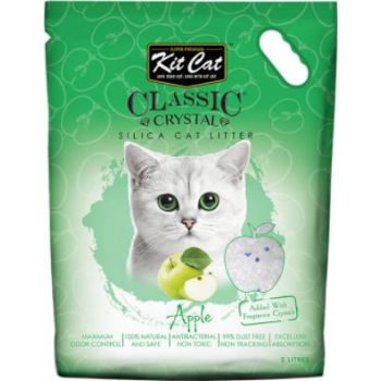  Kit Cat Classic Crystal Cat Litter – Apple (5 Litres) 