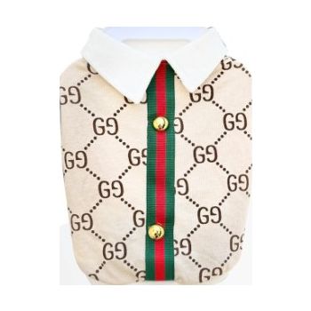  SAAS Pet Dress Gucci Shirt Size 4 
