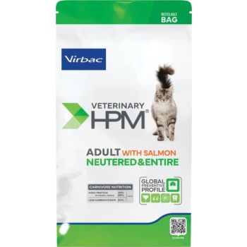  Virbac HPM Adult with salmon Neutered & Entire Cat 1.5 kg 