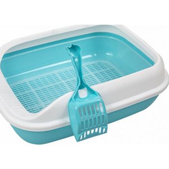 Pado Cat Litter Tray With Mesh Net MIX COLOR - 49 x 36 x 17 cm 