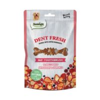 Dentalight 3" Dent Fresh 360° Toothbrush Mixed Berry×18pcs 150g