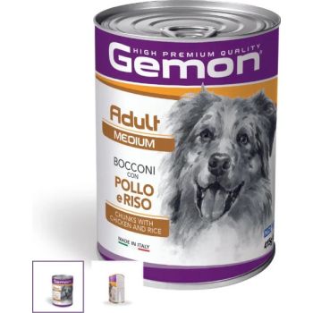  Gemon Dog Wet Food Chicken Medium 415G 