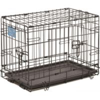 Midwest Life Stages Double Door Dog Crate, 42"L x 28"W x 31"H