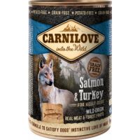 Carnilove Salmon & Turkey For Adult Dogs (Wet Food Cans) 400g