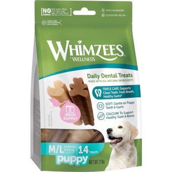  Whimzees Puppy Stix M/L (14 Pcs) 