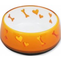 DOG LOVE BOWL - ORANGE / L
