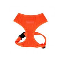 PUPPIA NEON SOFT HARNESS A ORANGE L Neck 14.2" Chest 19.3-26.8"