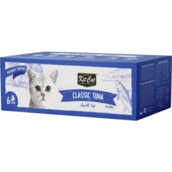  Kit Cat Deboned Classic Tuna Toppers 6x50g 
