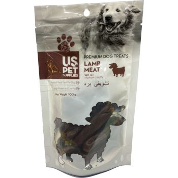  Us Pet Dog treats Lamb Sausage 7-8cm 100gm 