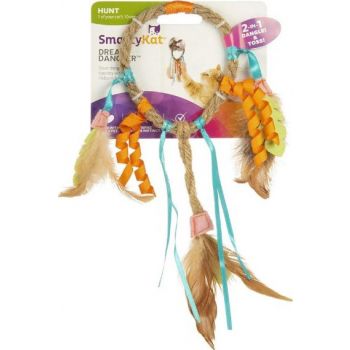  SmartyKat® Dream Dangler™ Jute And Feather Cat Toys 