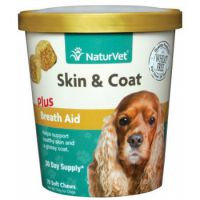 NaturVet SCC-DOG Skin & Coat 70ct