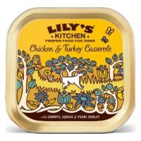 Lily's Kitchen Chicken & Turkey Casserole Wet Dog Food 150G