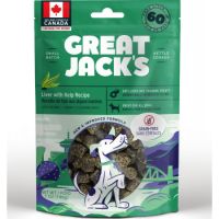 Great Jack’s Liver with Kelp Recipe Grain-Free Dog Treats 7oz / 198gm