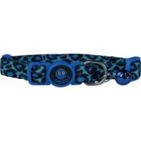 DOCO® LOCO Cat Collar Pattern Printed (DCAT002) Blue Leopard