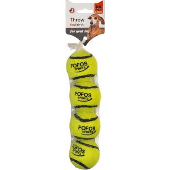  FOFOS Sports Fetch Ball Toys  4pk 