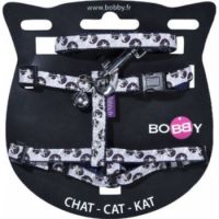 CONFETTI CAT HARNESS & LEAD - MAUVE / XS