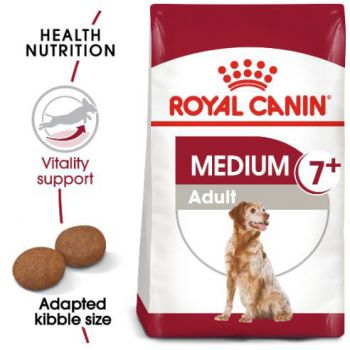  Royal Canin Dog Dry Food Medium Adult 7+ 4 KG 