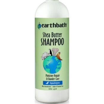  Earthbath Hypoallergenic Shea Butter Shampoo 16oz 
