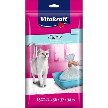  Vitakraft Clo Fix Litter Bag 1x 15 pieces (Pack of 1) 