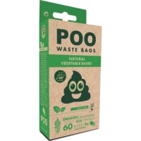 M-PETS Poo Eco Friendly Waste Bags Mint Scented 60 pcs