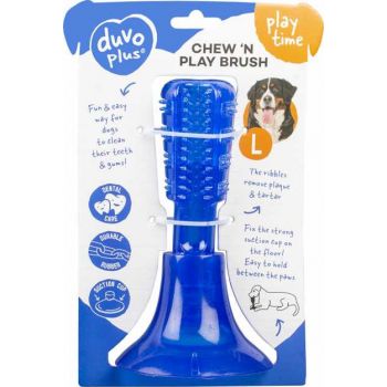  Duvo+ Chew 'N Play Brush Fix L - 18,5x10,3x10,3cm, Blue 