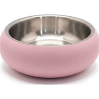  Double Wall Bowl Belly with Non-Slip Base  PINK– 1240 ml 