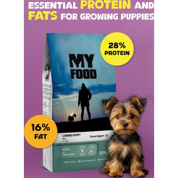  Myfood Superpremium dry food for small breed puppies with Lamb and Rice 2.5 