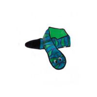 Outward Hound Dog Toys Invinc Snake Blu/Grn 6sqk