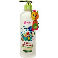 Pets Republic Cat Shampoo 5 in 1 Strawberry Scent 500ml