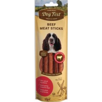  Dog Fest Beef meat sticks for adult dogs - 45g (1.59oz) 