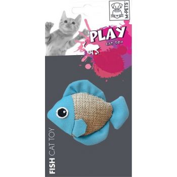  M-PETS Fish Cat Toys Assorted Colors 