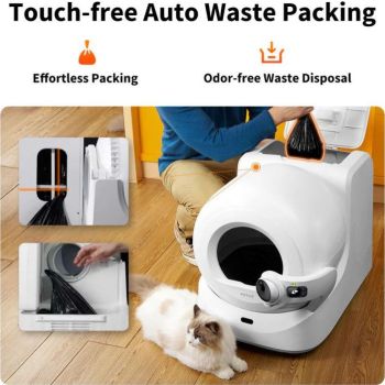  Petkit Purobot Ultra - Ai Powered Automatic Cat Litter  White 