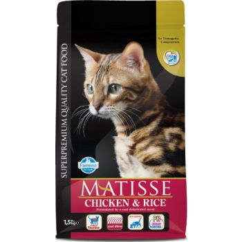  Farmina Matisse - Chicken & Rice - Cat Dry Pet Food - Adult (1.5kg) 