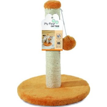  M-PETS My First Cat Tree Pompom Orange 