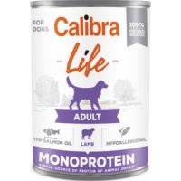 Calibra Dog Wet Food Life Can Adult Lamb 400g