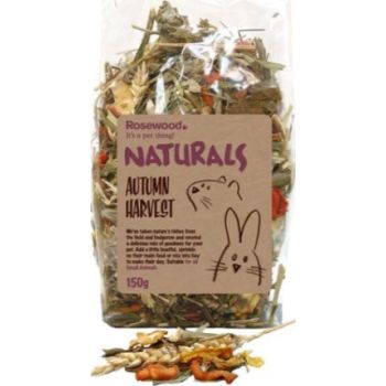  Rosewood Naturals Autumn Harvest Small Animal Treats 150g 