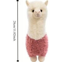 Furpaws Alpaca Plush Dog Toys (28cm)- Pink