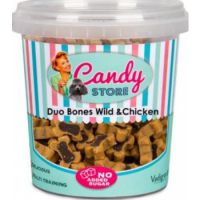 Vadigran Candy Duo Bones Venison & Chicken Dog Treats  500g