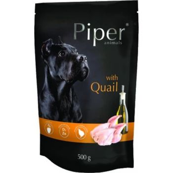  PIPER Dog food quail Sachet 500g 