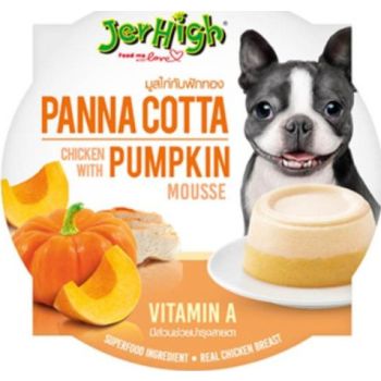  Jerhigh Panna Cotta Chicken With Pumpkin Mousse 70g 