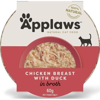  Applaws Cat Wet Food Chicken with Duck Pot 60g 