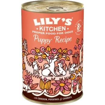  Lily's Kitchen Chicken Recipe Puppy Food 400G 