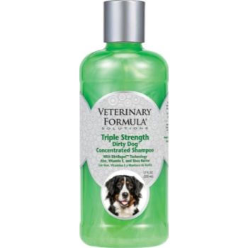  Synergy Labs Veterinary Formula Solutions Triple Strength Dirty Dog Concentrated Shampoo 17oz - 503ml 