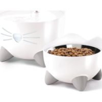 CatIt Pixi Drinking Fountain - Combo pack/White