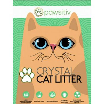  Pawsitiv Silica Crystal Cat Litter 16L Baby Powder 