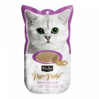 KIT CAT Puree Tuna & Scallop 4x15g